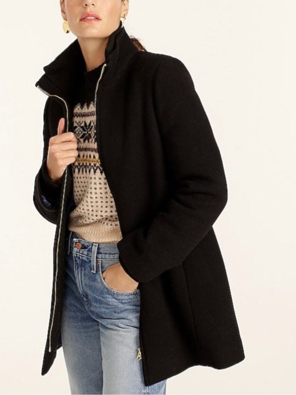 J. Crew / Classic Wool Coat